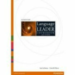 Language Leader Elementary Coursebook and CD-ROM - Gareth Rees imagine