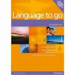 Language to go Elementary Students' Book with Phrasebook - Simon Le Maistre imagine