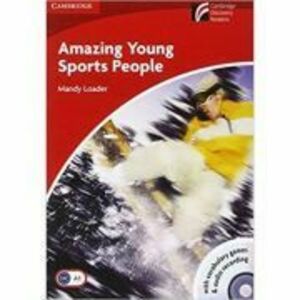 Amazing Young Sports People - Mandy Loader, Level 1 (Book and CD) imagine