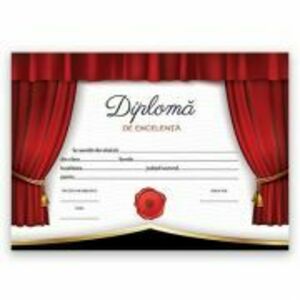 Diploma de excelenta (DZC02) imagine