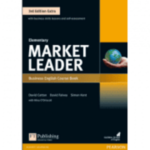 Market Leader 3rd Edition Extra Elementary Course Book + DVD-ROM - David Cotton imagine