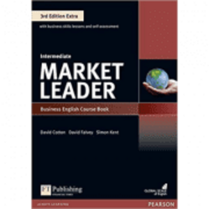 Market Leader 3rd Edition Extra Intermediate Course Book + DVD-ROM - Fiona Scott-Barrett imagine