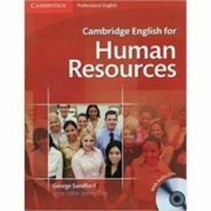 Cambridge: English for Human Resources - Student's Book with Audio (2x CDs) imagine