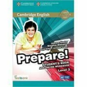 Cambridge English: Prepare! Level 3 - Student's Book and (Online Workbook with Testbank) imagine