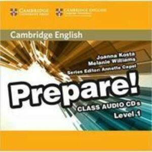 Cambridge English: Prepare! - Level 1 Class (Audio 2x CDs) imagine