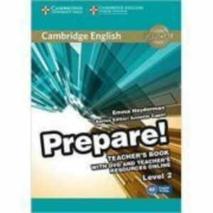 Cambridge English: Prepare! Level 2 - Teacher's Book (with DVD) imagine