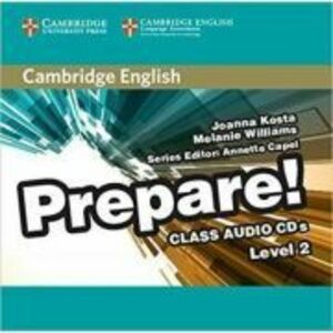 Cambridge English: Prepare! Level 2 - Class Audio (2x CDs) imagine