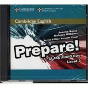 Cambridge English: Prepare! Level 3 - Class Audio (2x CDs) imagine