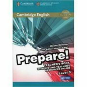 Cambridge English: Prepare! Level 3 - Teacher's Book (with DVD and Teacher's Resources Online) imagine