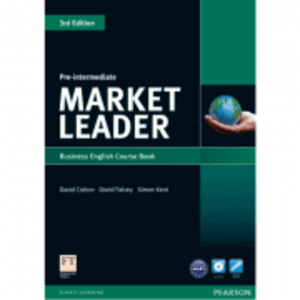 Market Leader 3rd Edition Pre-Intermediate Coursebook (with DVD-ROM incl. Class Audio) - David Cotto imagine