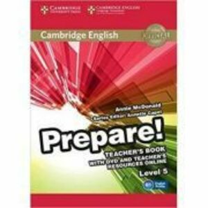 Cambridge English: Prepare! Level 5 - Teacher's Book (with DVD and Teacher's Resources Online) imagine