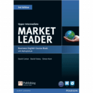 Market Leader 3rd Edition Upper Intermediate Coursebook (with DVD-ROM inc. Class Audio) &MyLab - David Cotton imagine