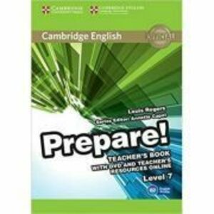 Cambridge English: Prepare! Level 7 - Teacher's Book (with DVD and Teacher's Resources Online) imagine