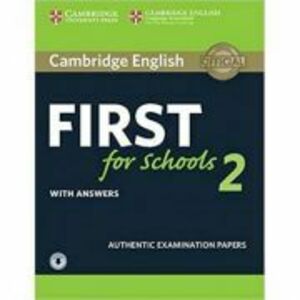 Cambridge English: First for Schools 2 - Student's Book (with answers and Audio) imagine