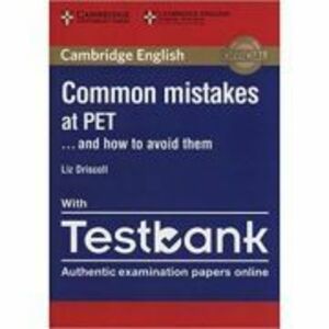 Common Mistakes at PET and How to Avoid Them (Paperback with Testbank) imagine