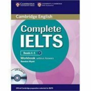 Complete IELTS: Bands 4-5 - Workbook (without Answers with Audio CD) imagine