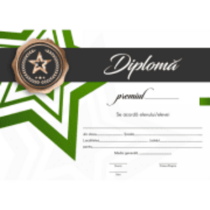 Diploma scolara (Gimnaziu) DLF2 imagine