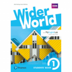 Wider World 1 Students Book with MyEnglishLab Pack - Bob Hastings imagine