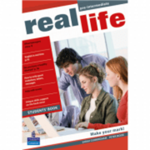 Real Life Global Pre-Intermediate Students Book - Sarah Cunningham imagine