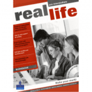 Real Life Global Pre-Intermediate Workbook & Multi-ROM Pack - Patricia Reilly imagine