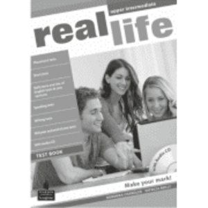 Real Life Global Upper Intermediate Test Book & Test Audio CD Pack - Patricia Reilly imagine