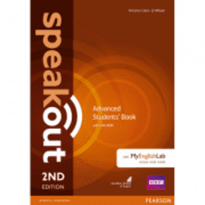 Speakout Advanced 2nd Edition Students Book with DVD-ROM and MyEnglishLab - Antonia Clare imagine