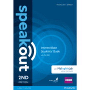 Speakout 2nd Edition Intermediate Coursebook with DVD Rom and MyEnglishLab - Antonia Clare imagine