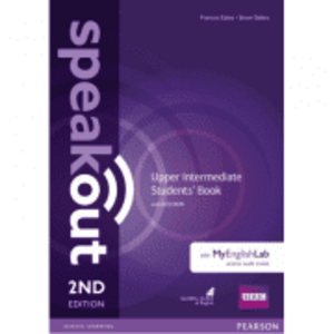Speakout 2nd Edition Upper Intermediate Coursebook with DVD Rom & MyEnglishLab - Frances Eales imagine