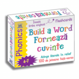 Build a word. Formeaza cuvinte. Jetoane limba engleza - Fran Bromage imagine