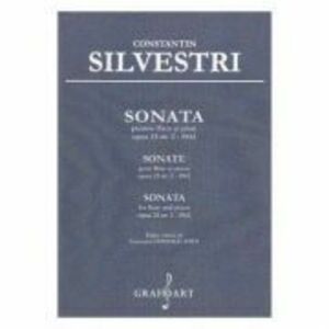 Sonata pentru flaut si pian - Constantin Silvestri imagine