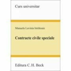Contracte civile speciale - Manuela Lavinia Istratoaie imagine