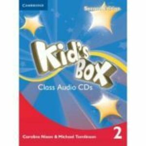 Kid's Box Level 2 Class (editie 2019), contine 4 CD - Caroline Nixon imagine