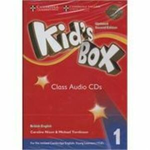 Kid's Box Level 1 Class Audio CDs (4) British English - Caroline Nixon, Michael Tomlinson imagine
