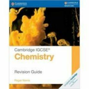 Cambridge IGCSE® Chemistry Revision Guide - Roger Norris imagine