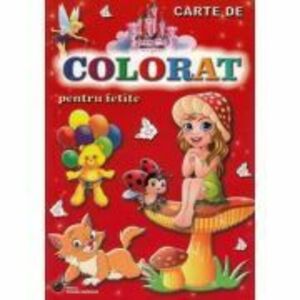 Carte de colorat pentru fetite imagine
