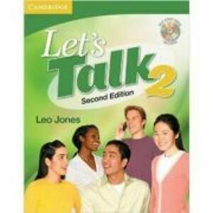 Let's Talk Level 2 Student's Book with Self-study Audio CD - Leo Jones imagine
