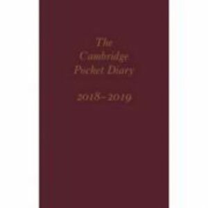 The Cambridge Pocket Diary 2018–2019 imagine