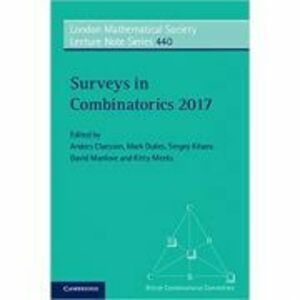 Surveys in Combinatorics 2017 - Anders Claesson, Mark Dukes, Sergey Kitaev, David Manlove, Kitty Meeks imagine
