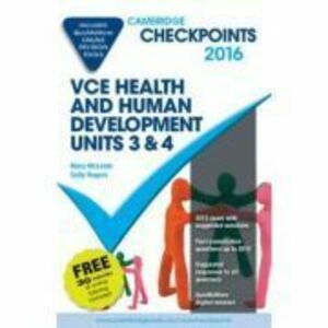 Cambridge Checkpoints VCE Health and Human Development Units 3 and 4 2016 and Quiz Me More - Mary McLeish, Sally Rogers imagine
