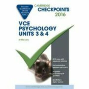 Cambridge Checkpoints VCE Psychology Units 3 and 4 2016 and Quiz Me More - Max Jory imagine
