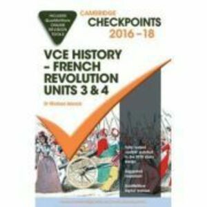 Cambridge Checkpoints VCE History - French Revolution 2016-18 and Quiz Me More - Michael Adcock imagine