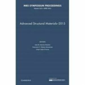 Advanced Structural Materials - 2015: Volume 1812 - Jose M. Herrera Ramirez, Francisco C. Robles-Hernandez, Jorge Lopez-Cuevas imagine