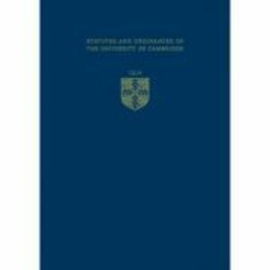 Statutes and Ordinances of the University of Cambridge 2014 imagine