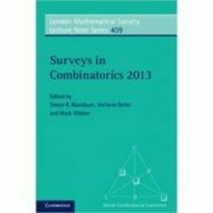 Surveys in Combinatorics 2013 - Simon R. Blackburn, Stefanie Gerke, Mark Wildon imagine