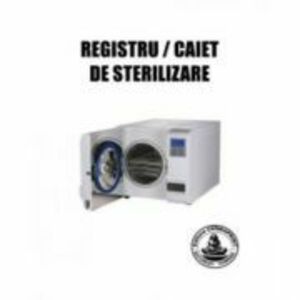 Registru/caiet de sterilizare - format A5 imagine