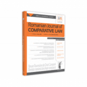 Romanian Journal of Comparative Law nr. 1/2019 - Manuel Gutan imagine