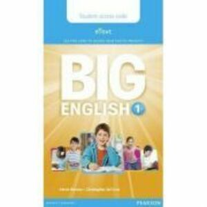 Big English 1 Pupil's eText access code (standalone) imagine