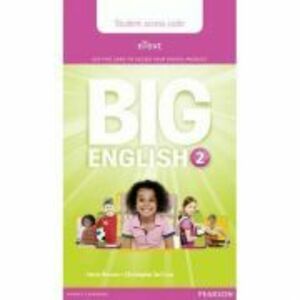 Big English 2 Pupil's eText Access Code (standalone) imagine