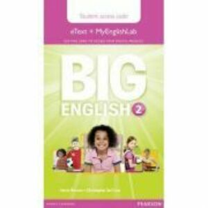 Big English 2 Pupil's eText and MEL Access Code imagine