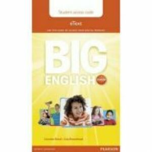 Big English Starter Student eText Access Card imagine